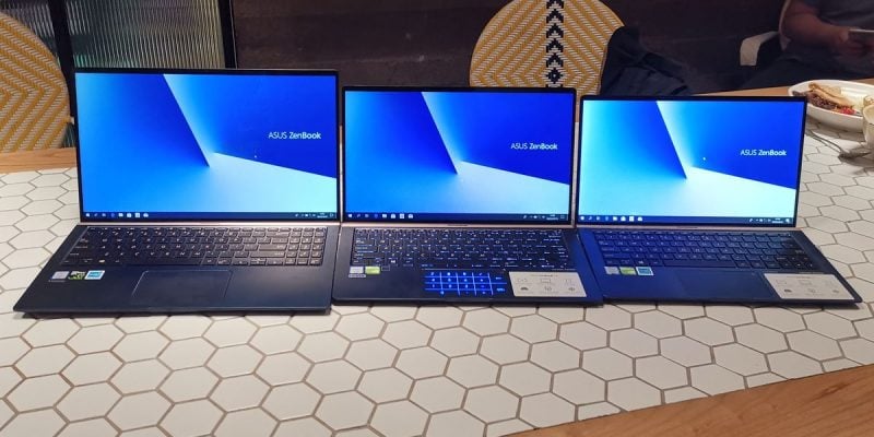 Perbedaan ASUS ZenBook 13 UX333 vs 14 UX433 vs 15 UX533 