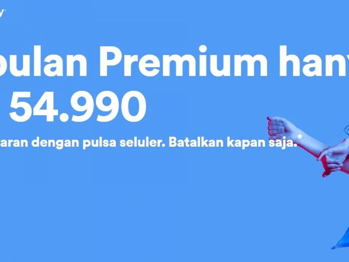 Cara Membayar Langganan Spotify Premium Dengan Pulsa Gadgetren