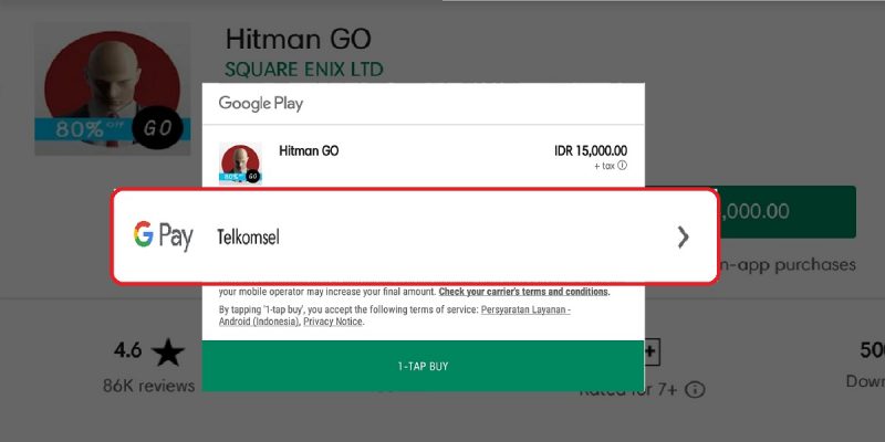 Cara Menambahkan Metode Pembayaran Telkomsel Di Google Play