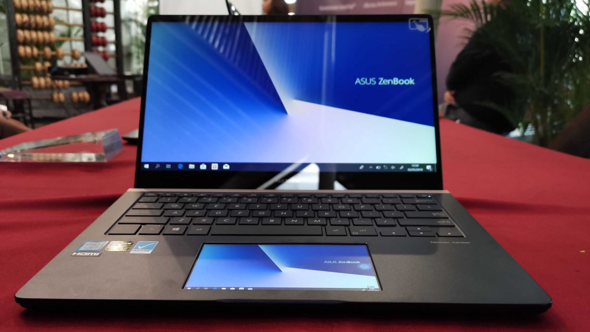 Asus Rilis Zenbook Pro 14 Ux480 Di Indonesia Laptop Ultra Tipis Dengan Ram 16gb Dan Screenpad Canggih Gadgetren