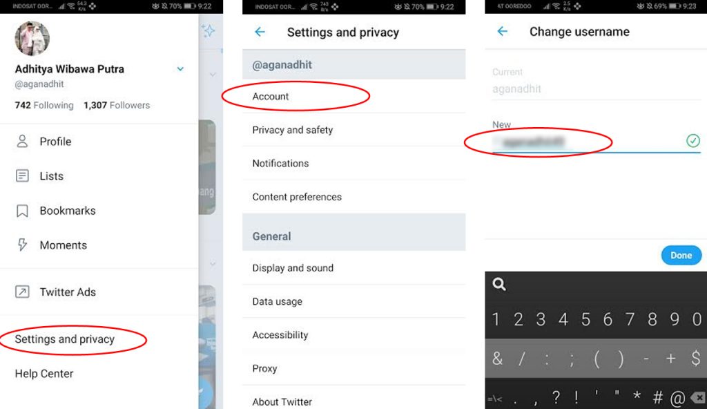 Cara Mengganti Username Twitter Gadgetren