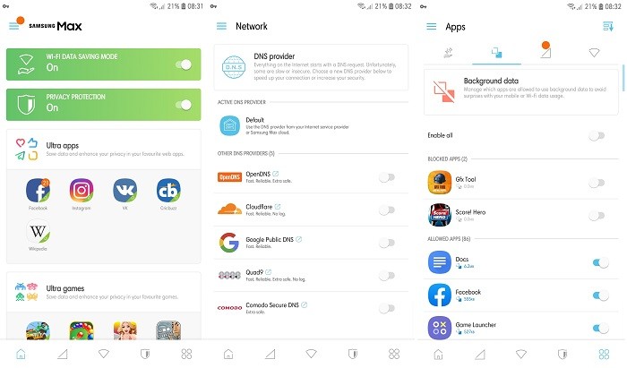 VPN Terbaik Gratis Samsung Max