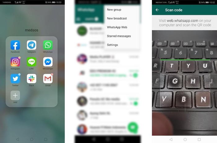 Langkah Mengaktifkan WhatsApp Web