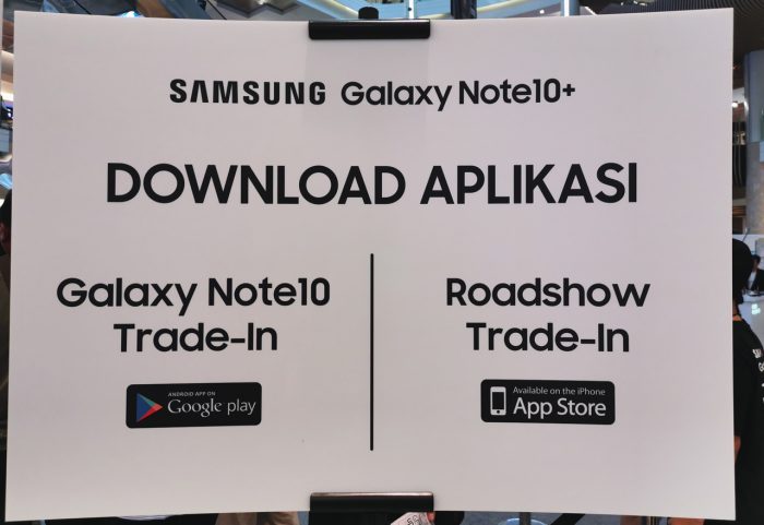 Aplikasi Galaxy Note 10 Trade In