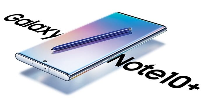 Samsung Galaxy Note10+ Back Putih