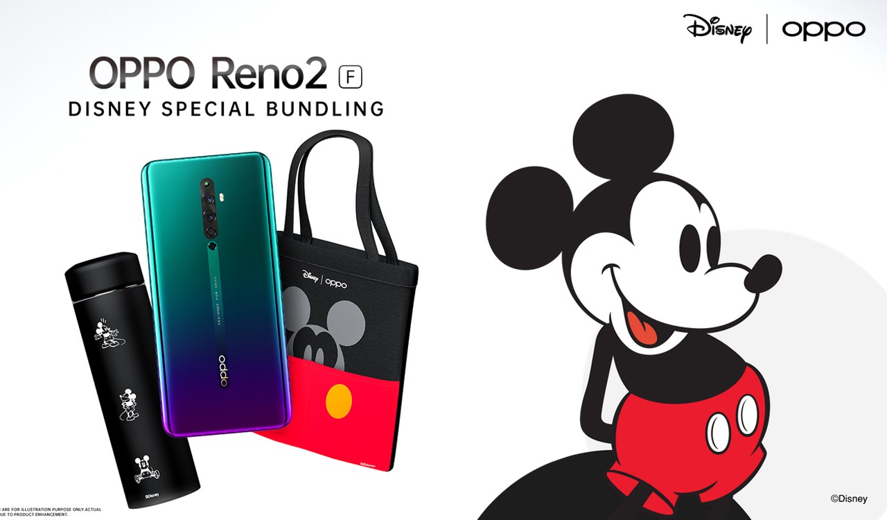 OPPO Reno2 F Disney Special Bundling