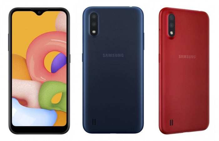 Samsung Galaxy A01 Pilihan Warna