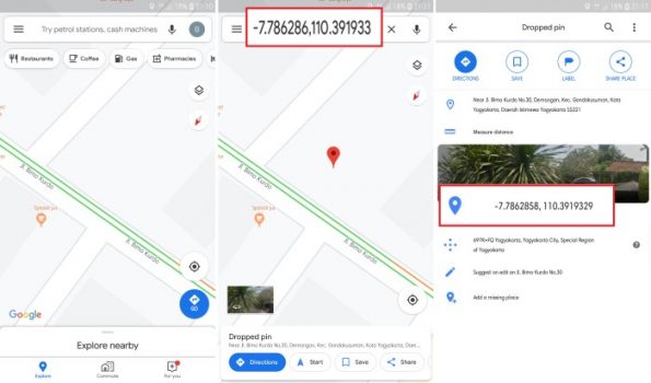 Cara Melihat Dan Membuka Titik Koordinat di Layanan Google Maps | Gadgetren