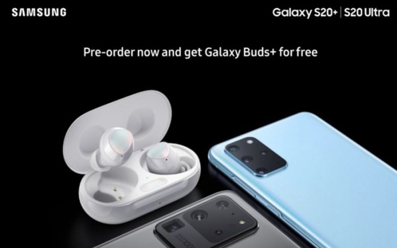 s20  galaxy buds