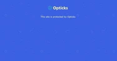 This Site Protected by Opticks Feature