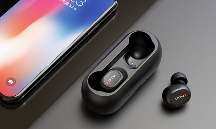 Earphone Wireless Bluetooth Terbaik - QCY T1C