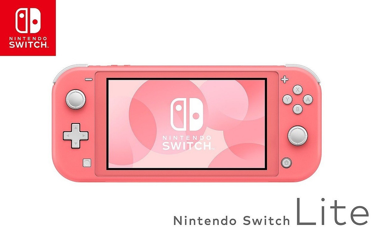 Nintendo Switch Lite Pink Twitter Header