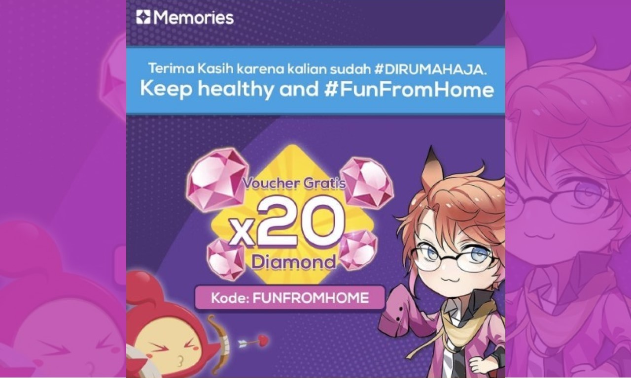 Agate Gelar Promosi FunFromHome di Memories Header