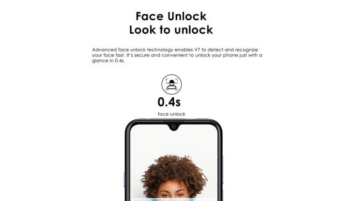 Benco V7 Face Unlock