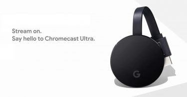 Chromecast Ultra Header
