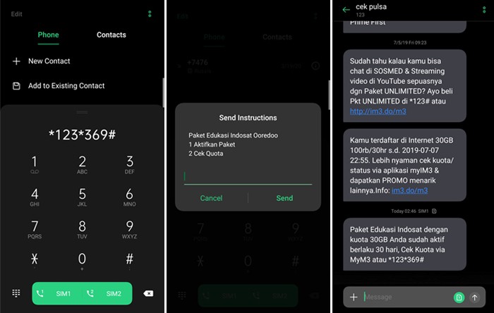 aktivasi gratis 30GB belajar di rumah IM3 Dial