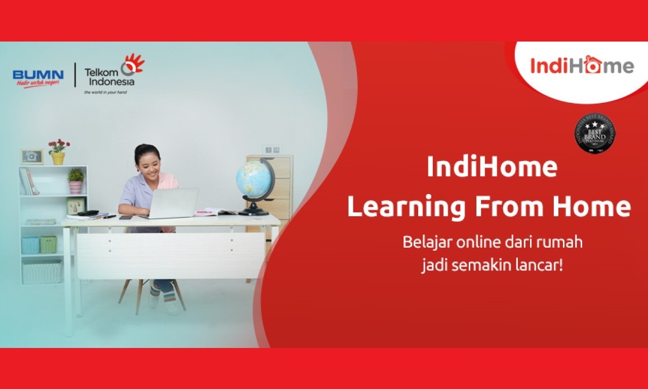 IndiHome Learning From Home Header