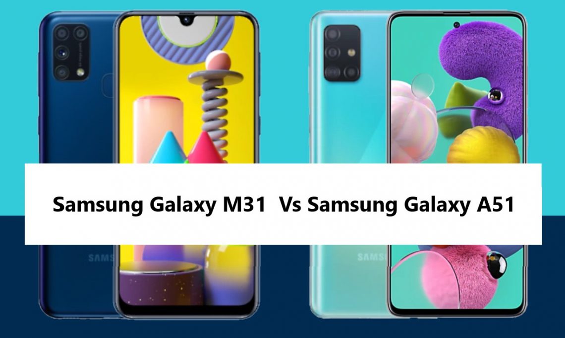 compare samsung m31 and a71