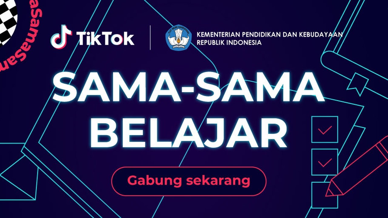 TikTok SamaSamaBelajar header