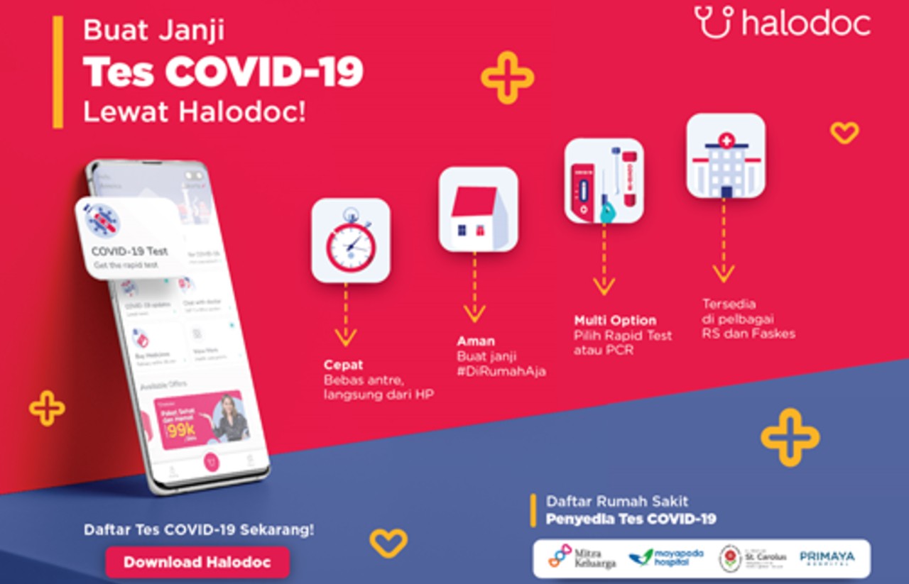 Cara Buat Janji Dengan Dokter Untuk Tes COVID-19 Header