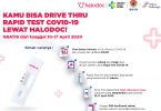 Halodoc - Gojek Rapid Test Header