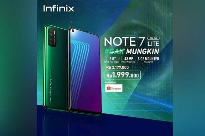 Infinix Note 7 Lite Harga