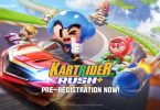 Kartrider Rush Mobile Game Pre-Register Header