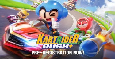 Kartrider Rush Mobile Game Pre-Register Header