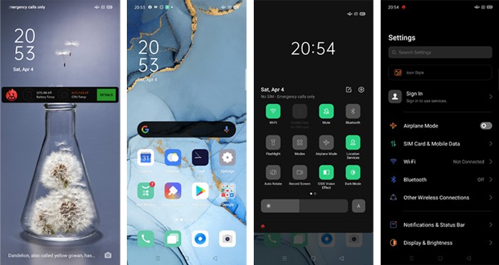 Reno3 ColorOS 7