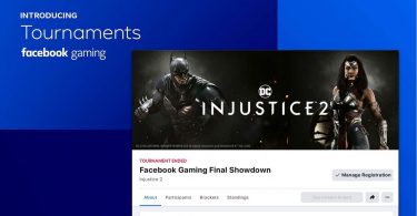 Facebook Gaming Tournaments Header