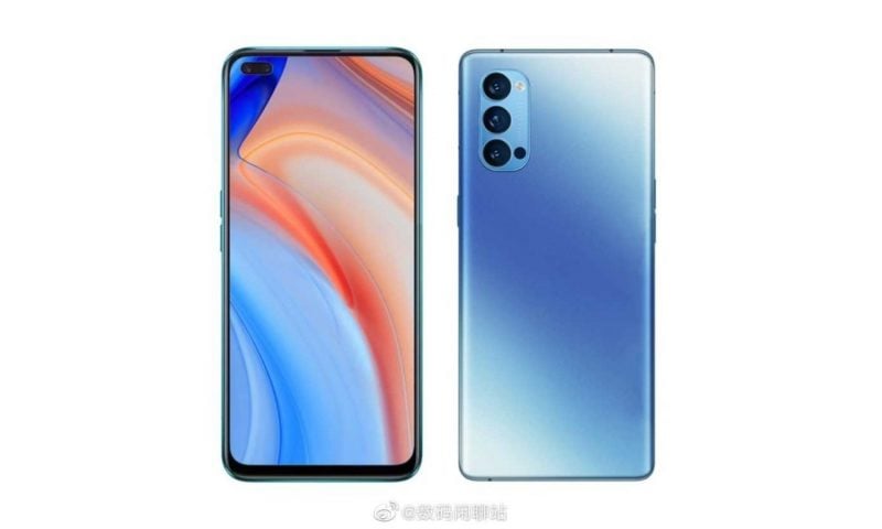 Menyusul Spesifikasi dan Waktu Peluncuran, Render OPPO Reno4 Terungkap