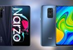 Perbandingan Redmi Note 9 vs realme Narzo Header