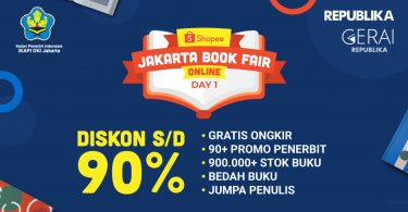 Shopee Jakarta Book Fair Online Header