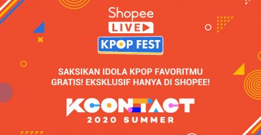 Shopee KCON_ TACT 2020 Summer Header.