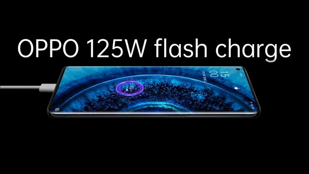 OPPO 125W Flash Charge Feature