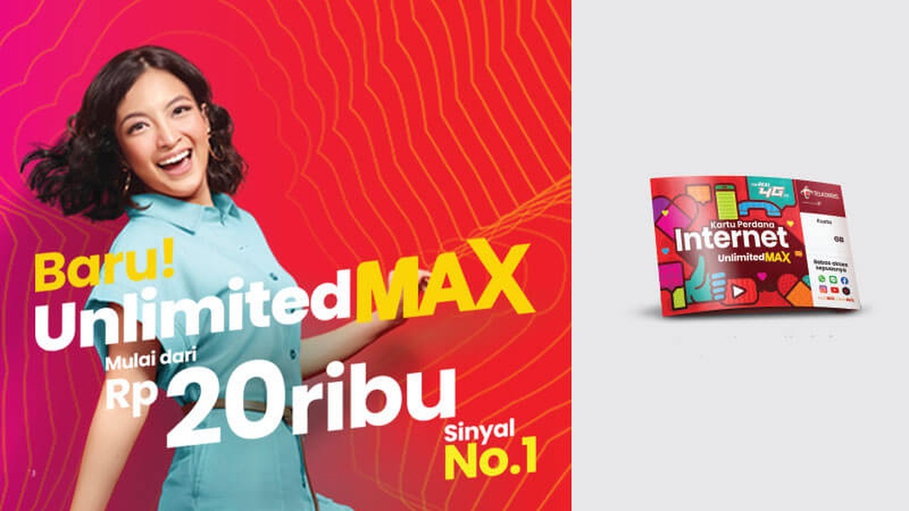 Perdana Telkomsel Unlimitedmax Tawarkan Kuota Besar Dengan Harga Terjangkau Gadgetren