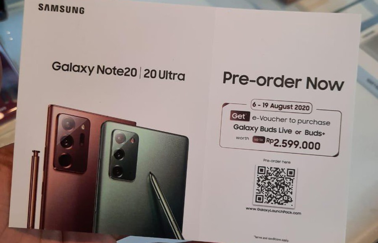 Heboh! Jadwal Pre Order Samsung Galaxy Note Series di Indonesia Bocor Header