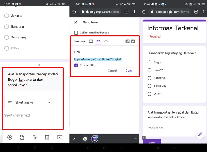 Cara Membuat Google Form Di Hp Untuk Formulir Soal Atau Lainnya Gadgetren