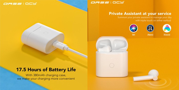 OASE QCY T7 Battery