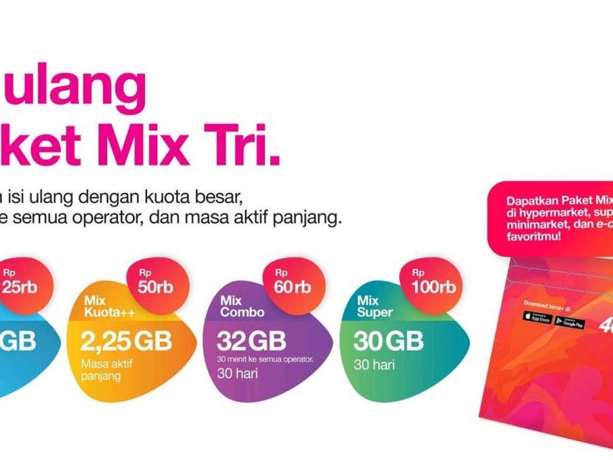 Puas Internetan Paket Mix Small Tri Tawarkan Kuota Besar Gadgetren