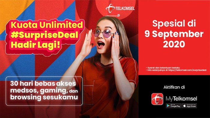 Telkomsel SurpriseDeal 9 September
