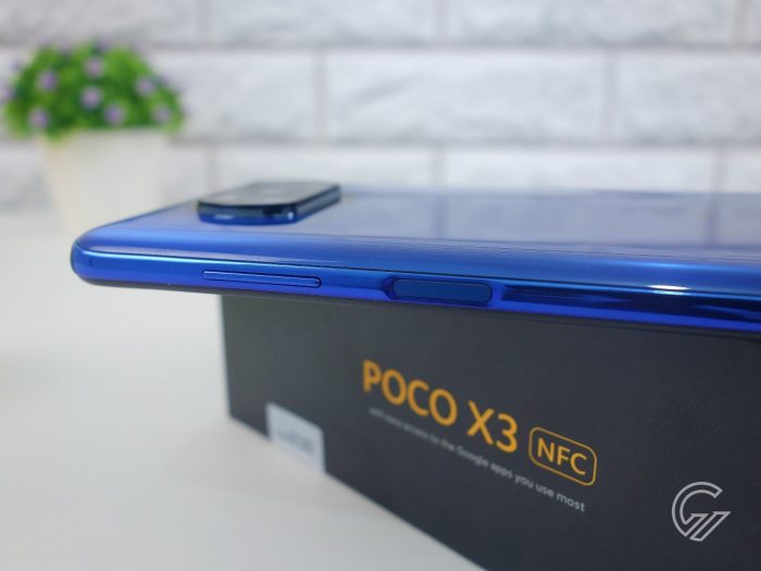 POCO X3 NFC Sensor dan Tombol