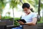 Human with Tablet