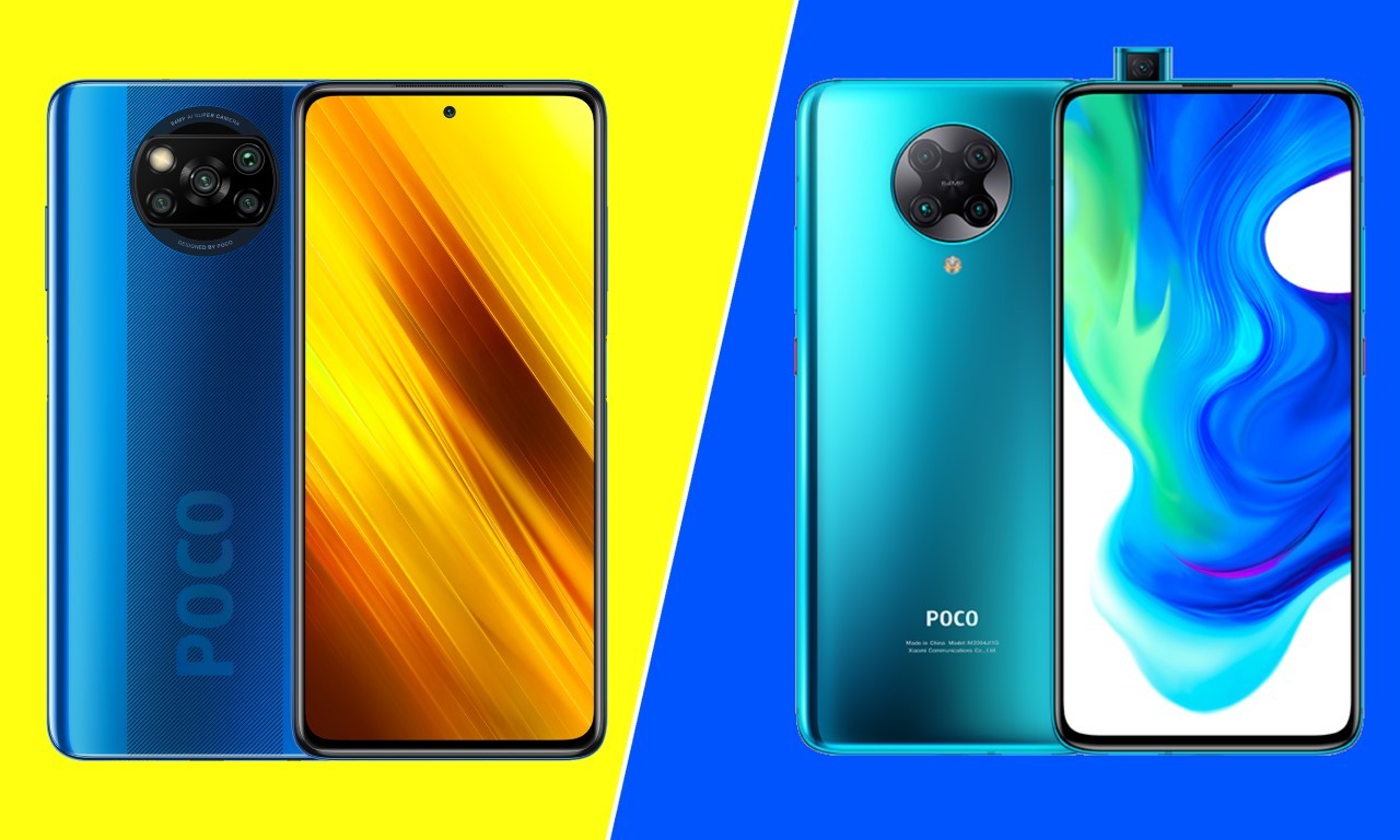 POCO X3 NFC vs POCO F2 Pro Header