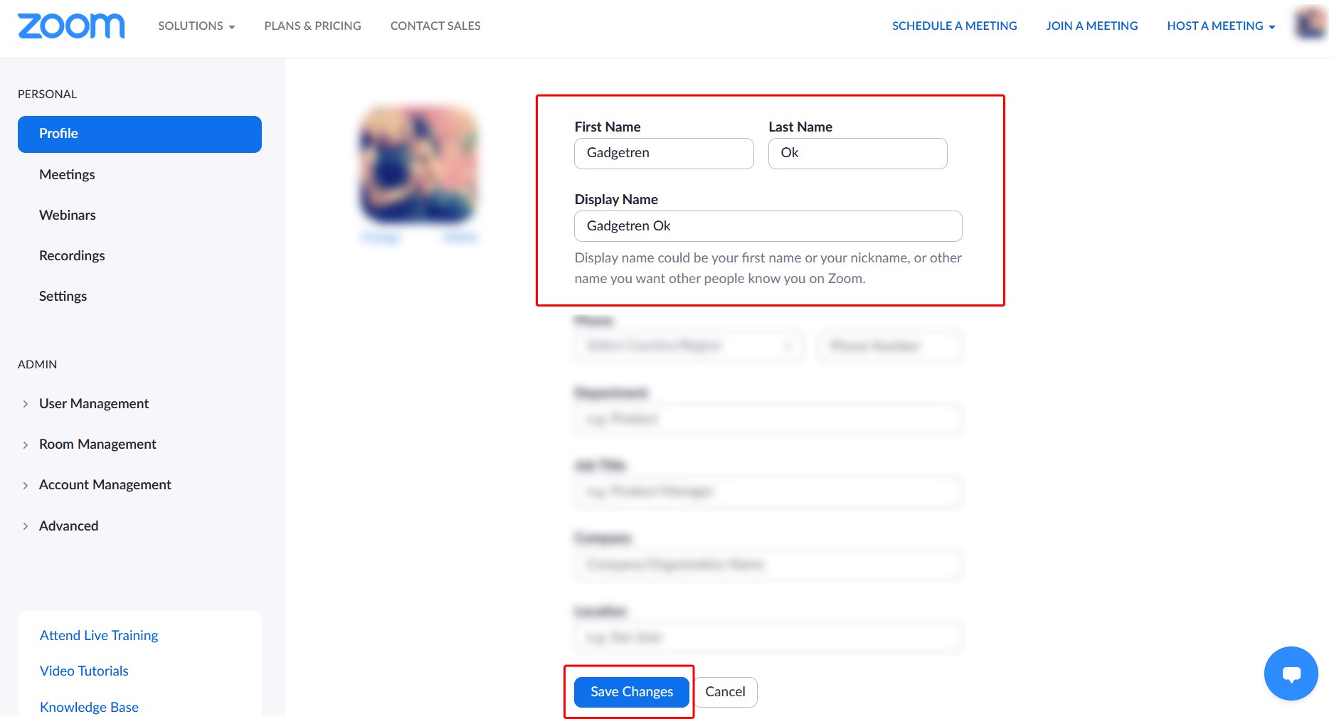Cara Mengganti Nama di Zoom Agar Terlihat Lebih Formal | Gadgetren