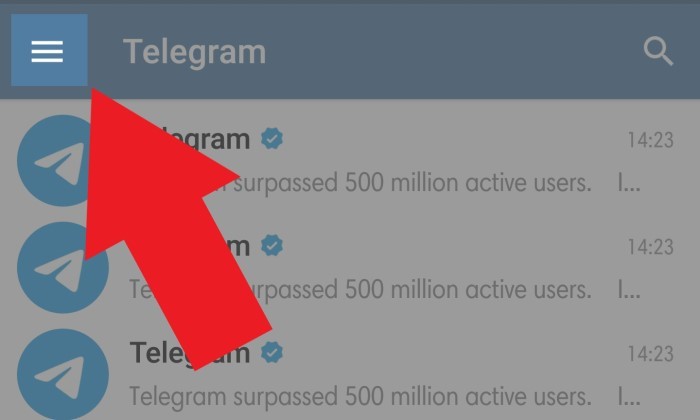 Cara Membagikan ID Telegram - 1