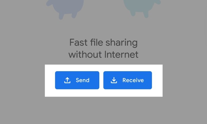 Files by google send and receive