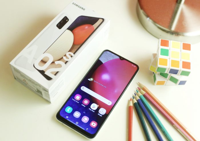 Samsung Galaxy A02s dan boks