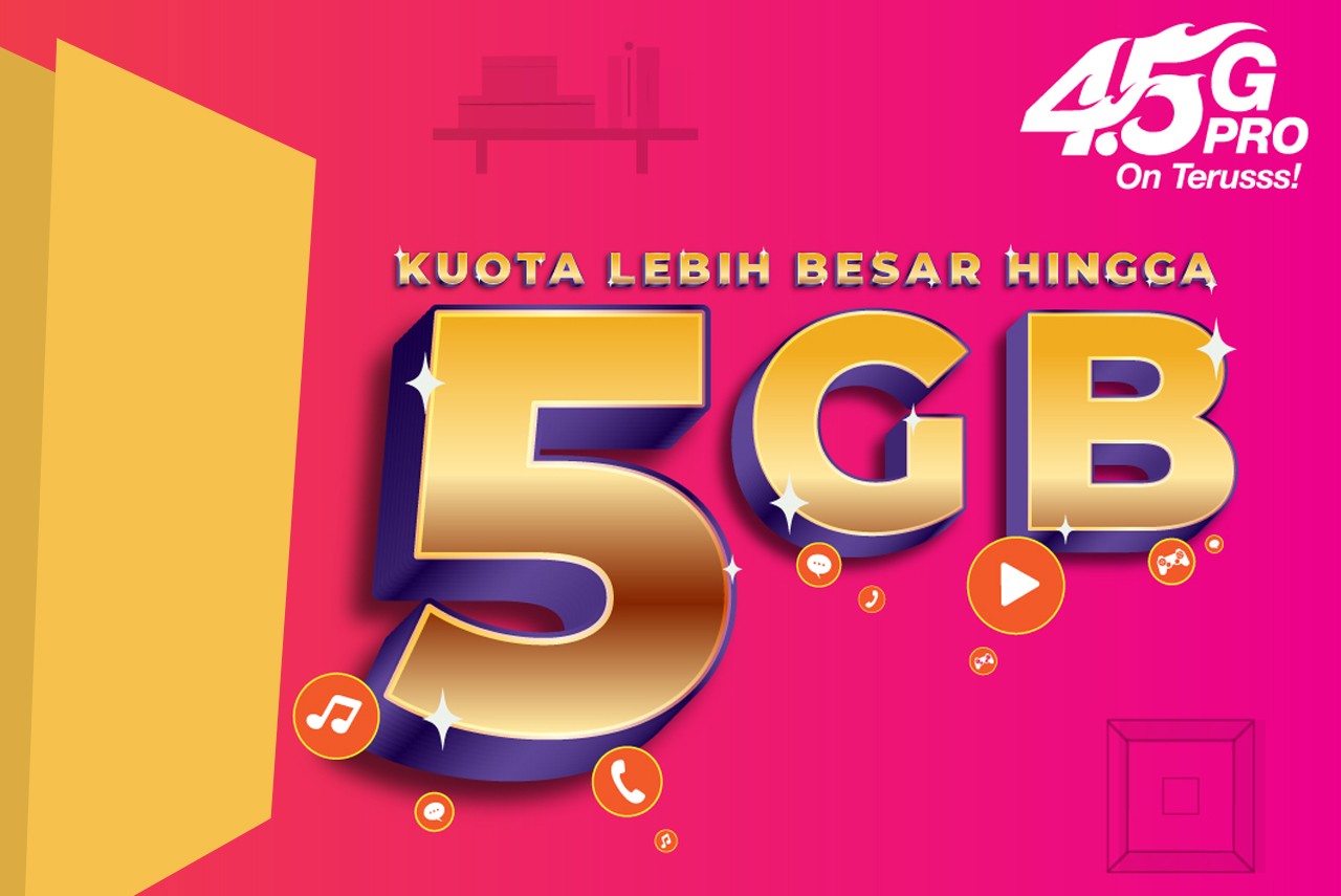 Tri Indonesia Kuota 5GB Feature