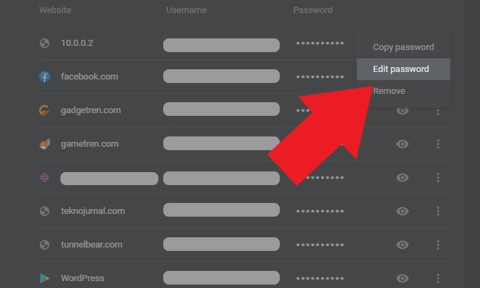 Cara Melihat Password yang Tersimpan di Google Chrome 12